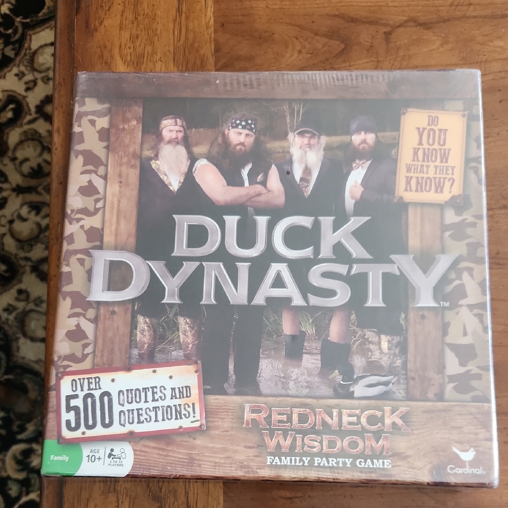 Duck Dynasty Redneck Wisdom Family Party Game